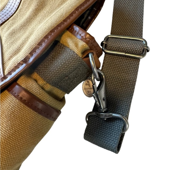 Colonel EH Taylor Bourbon Cutter & Buck Promo Brown Men’s Laptop Messenger Bag - Picture 9 of 16